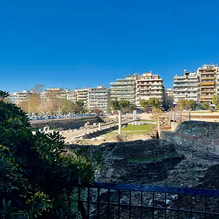 Stavroula's House Center, Penthouse Apartment Thessaloniki